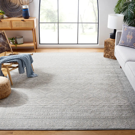 Safavieh Tulum 10'-0" x 13'-0" Rug in Light Grey / Ivory