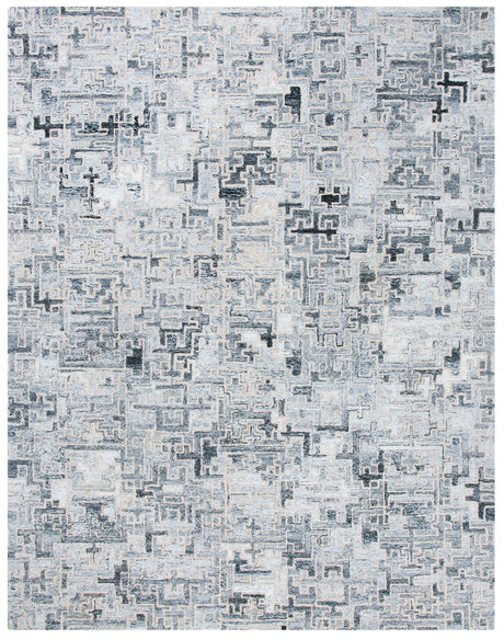 Safavieh Abstract 10'-0" x 14'-0" Rug in Ivory / Black