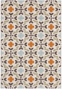 Safavieh Veranda 2'-7" x 5'-0" Rug in Cream / Terracotta