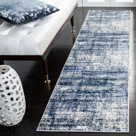 Safavieh Skyler 2'-2" x 9'-0" Rug in Ivory / Navy