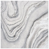Safavieh Orchard 6'-7" x 6'-7" Rug in Grey / Ivory