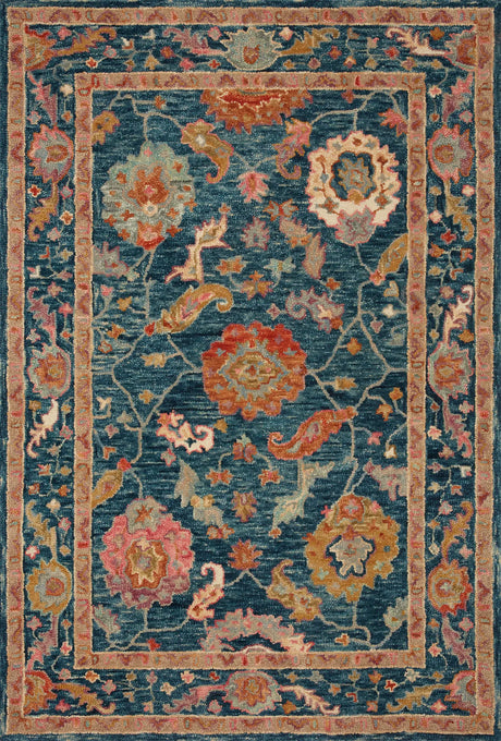 Loloi Padma Pma-01 Marine/Multi Rugs - main flat
