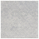 Safavieh Abstract 6'-0" x 6'-0" Rug in Grey / Ivory