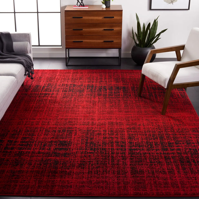 Safavieh Adirondack 10'-0" x 14'-0" Rug in Red / Black