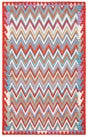 Safavieh Aspen 4'-0" x 6'-0" Rug in Red / Ivory