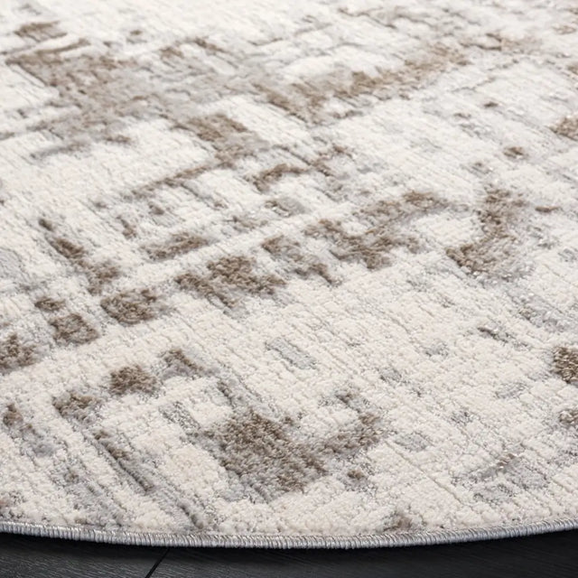 Safavieh Pearl 6'-7" x 6'-7" Rug in Ivory / Grey