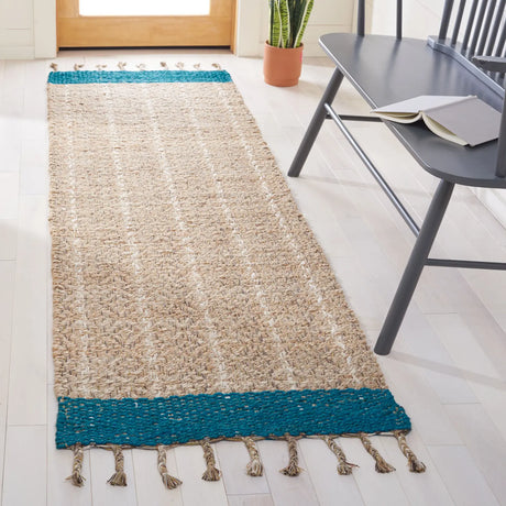 Safavieh Cape Cod 2'-3" x 8'-0" Rug in Blue / Natural