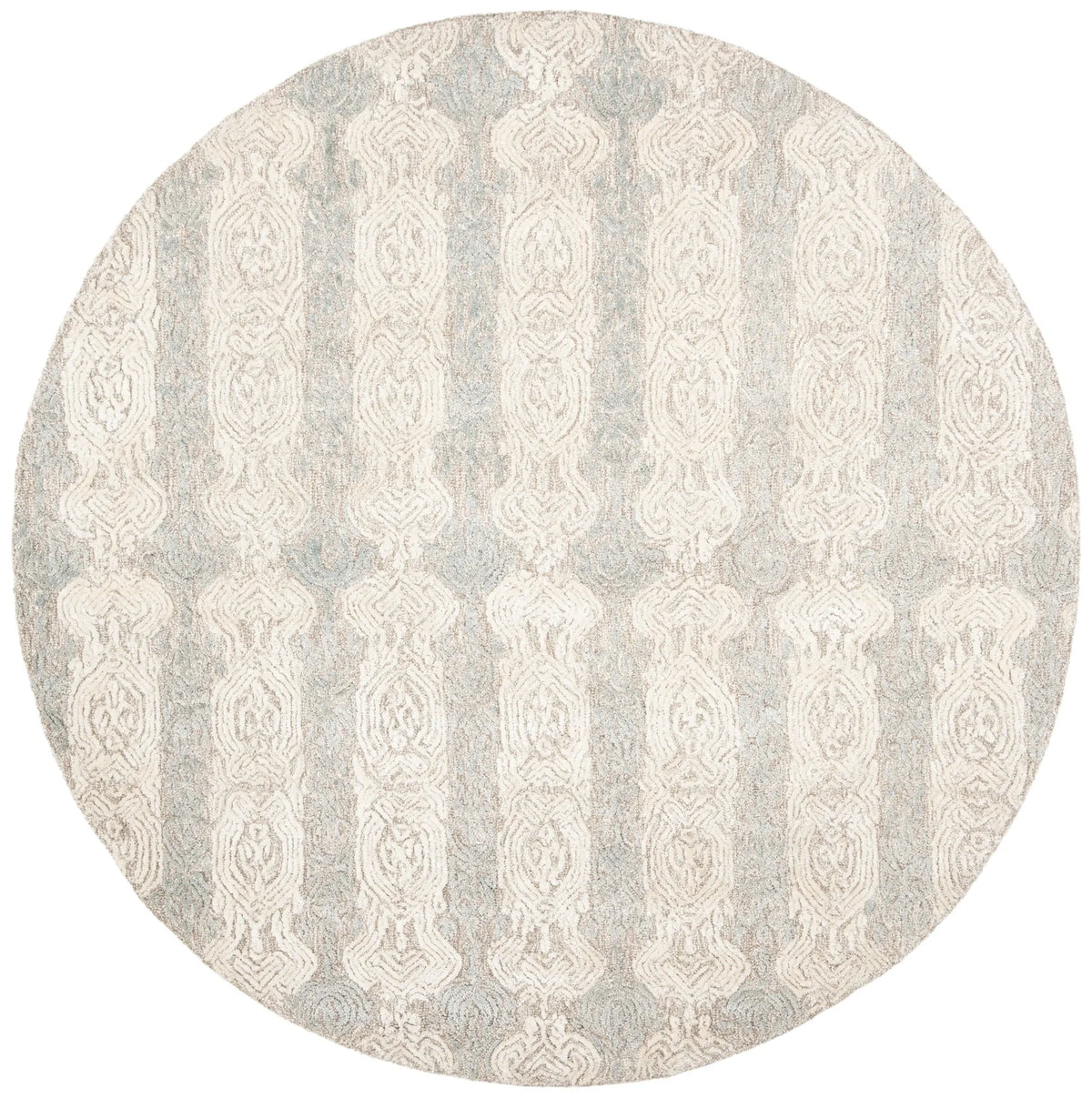 Safavieh Glamour 6'-0" x 6'-0" Rug in Grey / Ivory