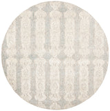 Safavieh Glamour 6'-0" x 6'-0" Rug in Grey / Ivory