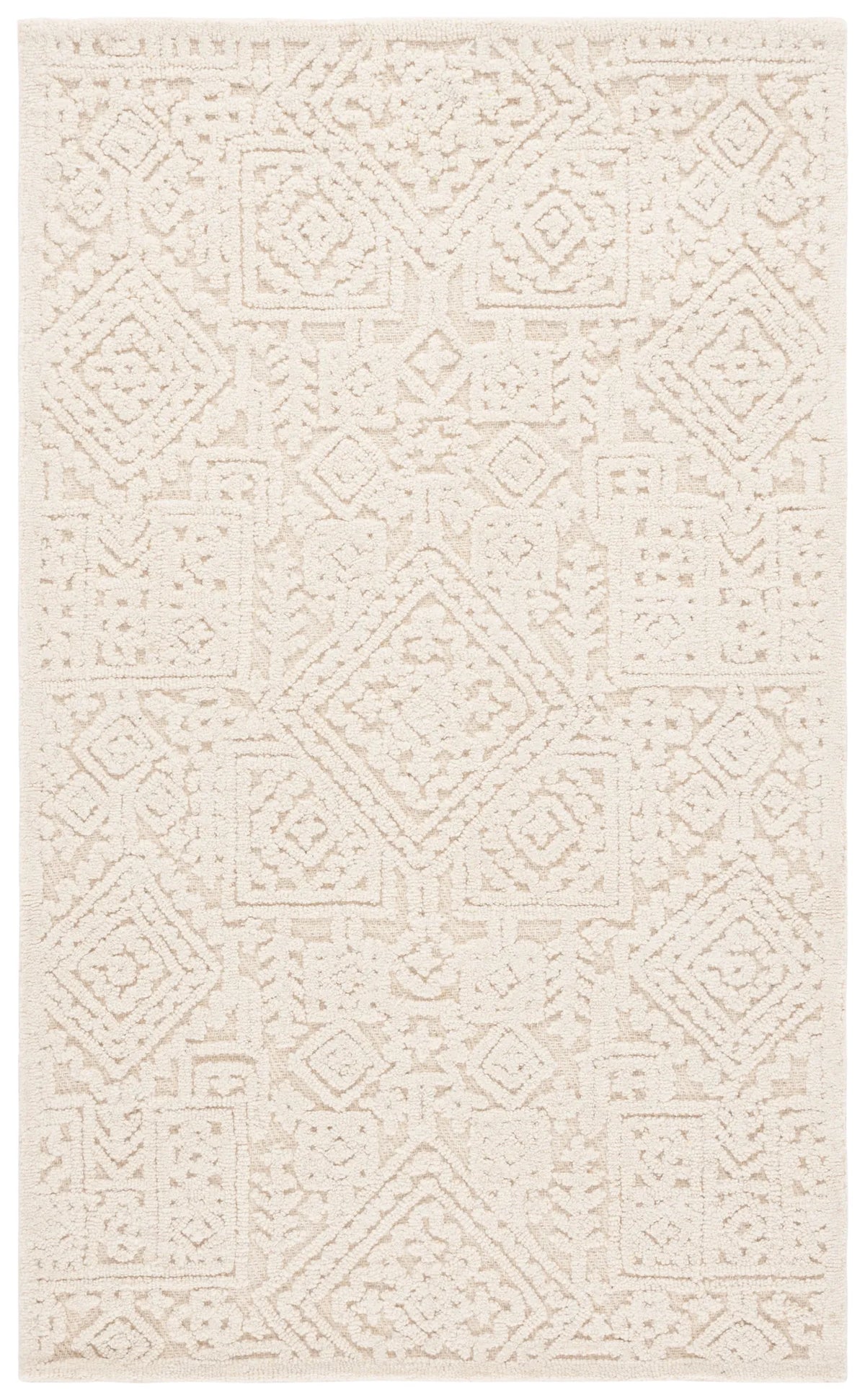Safavieh Textural 3'-0" x 5'-0" Rug in Ivory