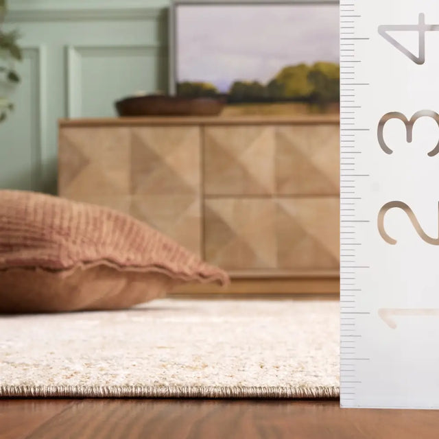 Safavieh Romance 300 5'-3" x 7'-6" Rug in Beige / Ivory