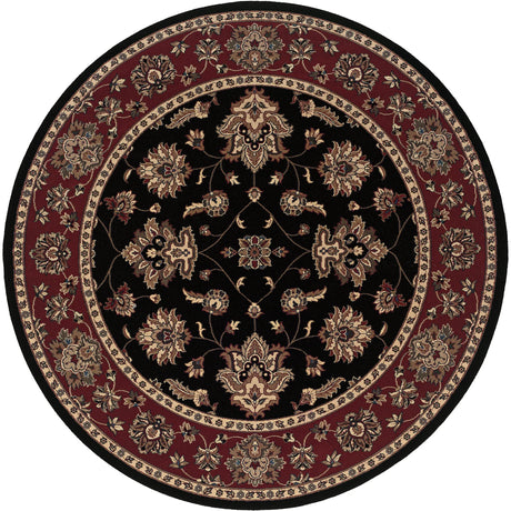 Oriental Weavers Sphinx Ariana 623m3 Black / Red Rugs - main flat