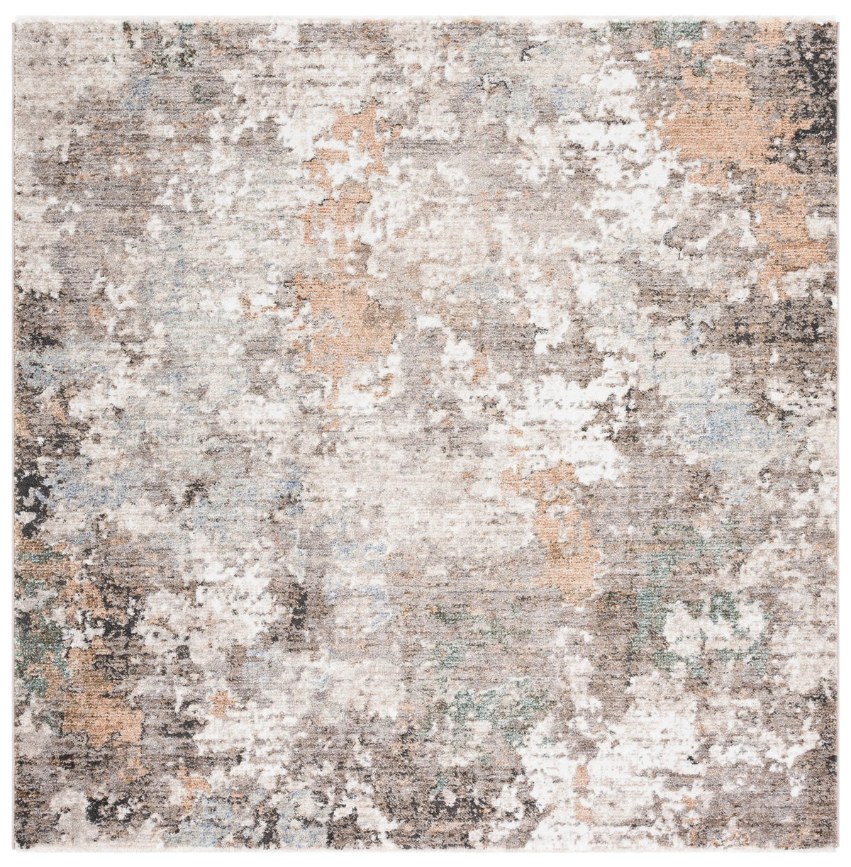 Safavieh Jasmine 5'-3" x 5'-3" Rug in Grey / Gold