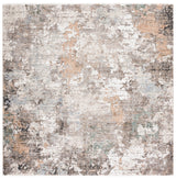 Safavieh Jasmine 5'-3" x 5'-3" Rug in Grey / Gold