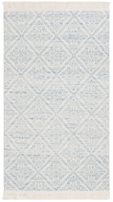 Safavieh Kilim 4'-0" x 6'-0" Rug in Blue / Ivory