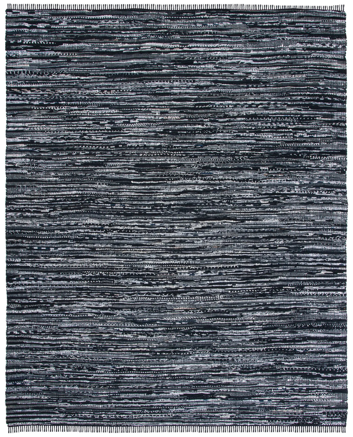 Safavieh Rag Rug 10'-0" x 14'-0" Rug in Black