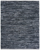 Safavieh Rag Rug 10'-0" x 14'-0" Rug in Black