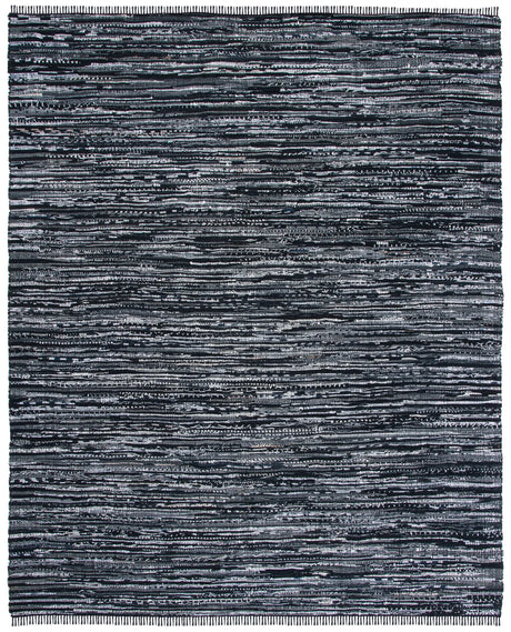 Safavieh Rag Rug 10'-0" x 14'-0" Rug in Black
