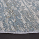 Safavieh Valencia 6'-4" x 6'-4" Rug in Light Grey / Blue