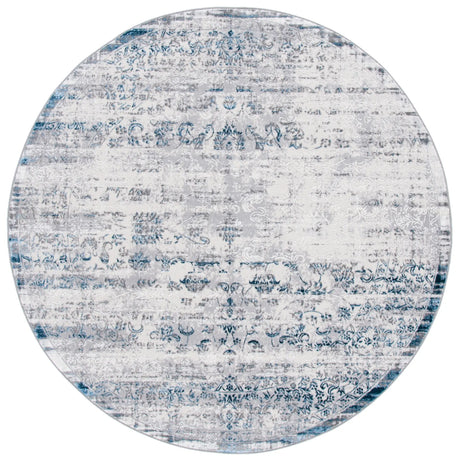 Safavieh Amelia 6'-7" x 6'-7" Rug in Grey / Blue