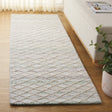 Safavieh Abstract 2'-3" x 8'-0" Rug in Green / Ivory