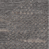 Chandra Keeley KEE-57000 Gray rug, close-up detail