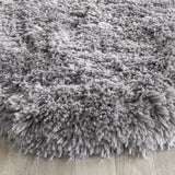 Safavieh Arctic Shag 4'-0" x 6'-0" Rug in Grey