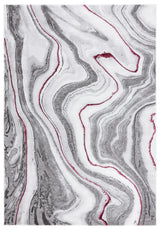 Safavieh Craft 4'-0" x 6'-0" Rug in Grey / Wine