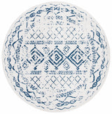 Safavieh Tulum 6'-7" x 6'-7" Rug in Ivory / Navy