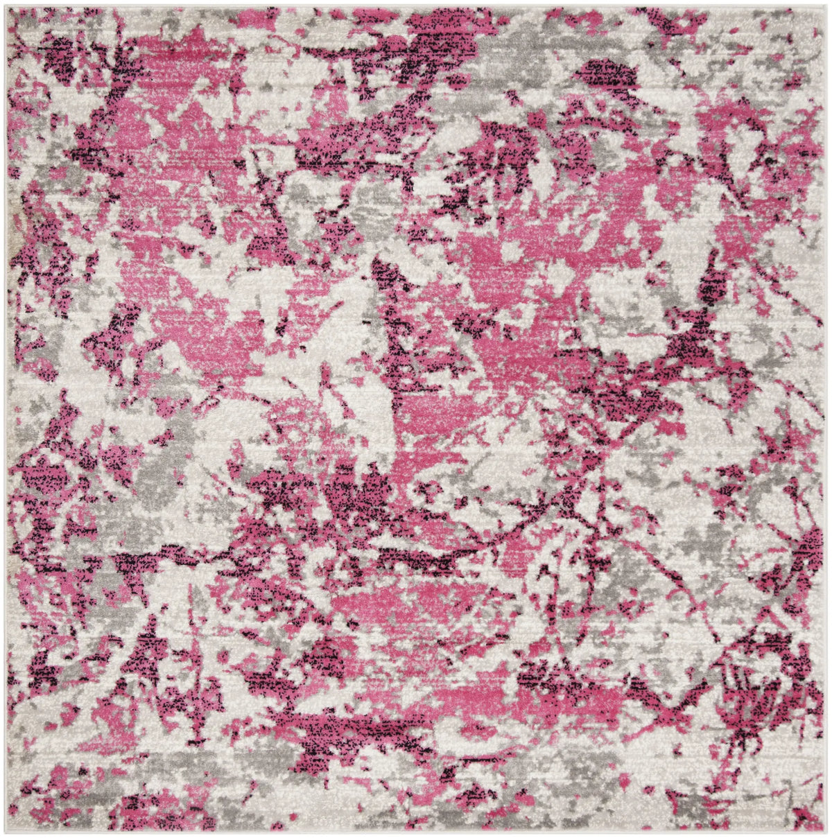 Safavieh Skyler 6'-7" x 6'-7" Rug in Pink / Ivory