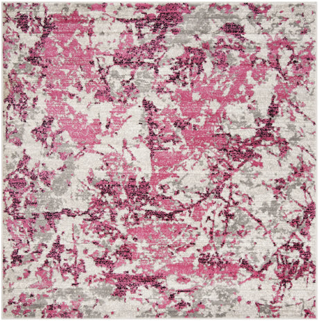 Safavieh Skyler 6'-7" x 6'-7" Rug in Pink / Ivory