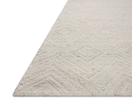 Loloi Raven Rav-04 Ivory/Pebble Rug - rug corner