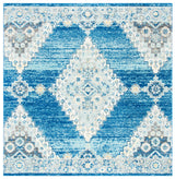Safavieh Madison 6'-7" x 6'-7" Rug in Navy / Creme