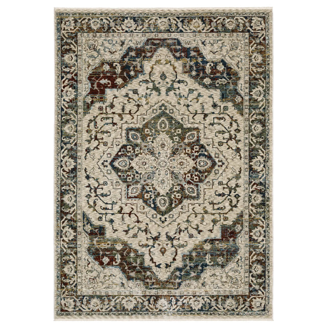 Oriental Weavers Sphinx Capella CAP12 Multi Rugs - main flat