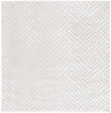 Safavieh Tahoe Shag 6'-7" x 6'-7" Rug in Ivory