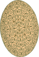 Safavieh Chelsea 4'-6" x 6'-6" Rug in Yellow / Light Green
