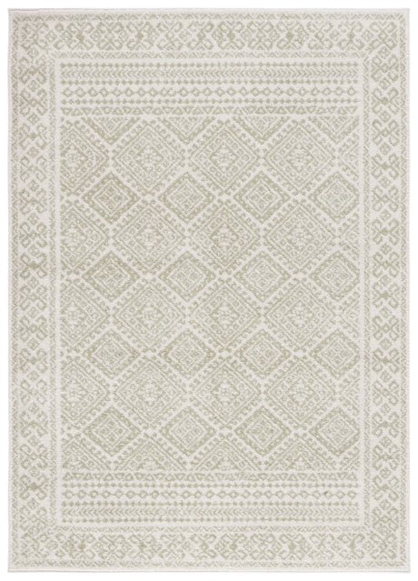 Safavieh Tulum 4'-0" x 6'-0" Rug in Ivory / Sage