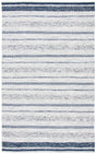 Safavieh Striped Kilim 4'-0" x 6'-0" Rug in Ivory / Navy