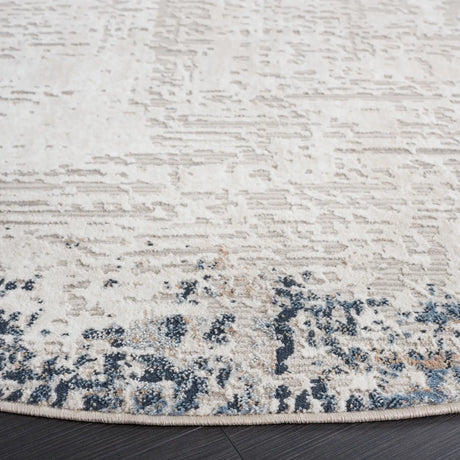 Safavieh Parker 6'-7" x 6'-7" Rug in Taupe / Ivory Blue