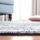 Safavieh Classic Vintage 4'-0" x 6'-0" Rug in Light Blue / Rust