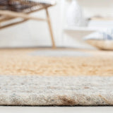 Safavieh Braided 5'-0" x 7'-0" Rug in Silver / Natural