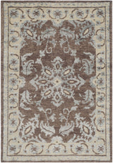 Safavieh Stone Wash 4'-0" x 6'-0" Rug in Charcoal