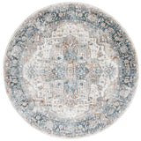 Safavieh Dream 6'-7" x 6'-7" Rug in Ivory / Light Blue