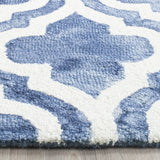 Safavieh Dip Dye 6'-0" x 9'-0" Rug in Blue / Ivory
