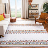 Safavieh Cedar Brook 8'-0" x 10'-0" Rug in Ivory / Orange