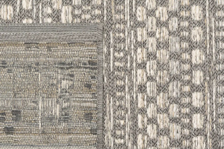 Dynamic Rugs Brighton 8570 Light Grey Rugs - Corner