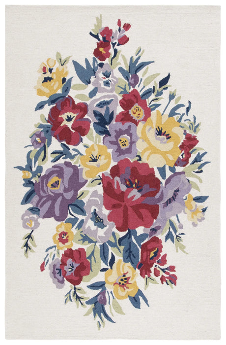 Safavieh Chelsea 4'-0" x 6'-0" Rug in Ivory / Rose