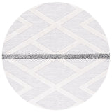 Safavieh Marrakesh 6'-7" x 6'-7" Rug in Grey / Ivory