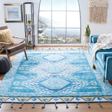 Safavieh Saffron 8'-0" x 10'-0" Rug in Turquoise / Blue