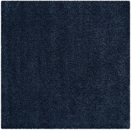 Safavieh Santa Monica Shag 6'-7" x 6'-7" Rug in Navy